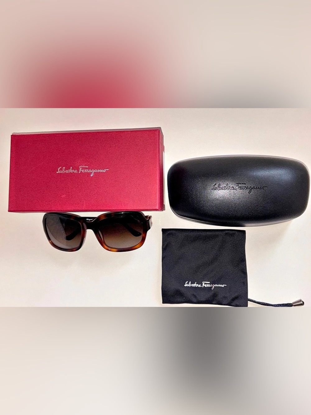 Salvatore Ferragamo SF704SR Tortoise Sunglasses
